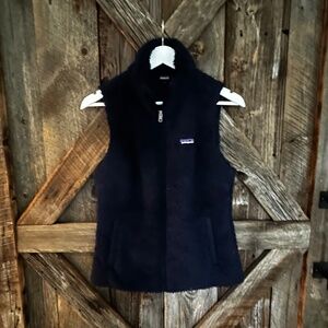 PATAGONIA WOMEN'S LOS GATOS NAVY BLUE VEST MEDIUM M